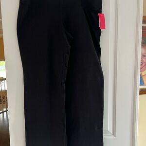 Lane Bryant Athletic Pants LIVI lineBlack Wide-Leg Pants